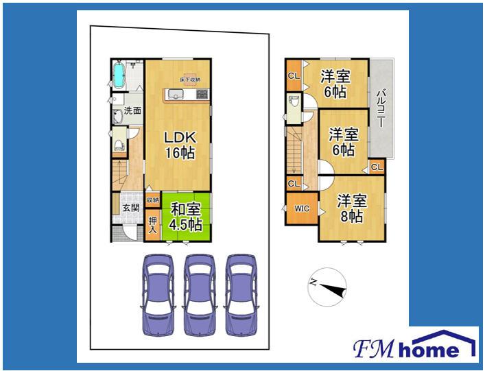 志染町東自由が丘１（広野ゴルフ場前駅） 2580万円