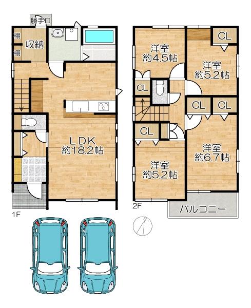 桃山台５ 3390万円