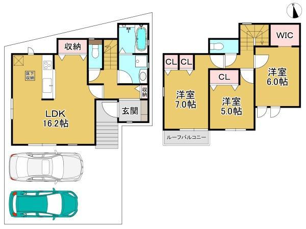 家原寺町１（津久野駅） 4280万円