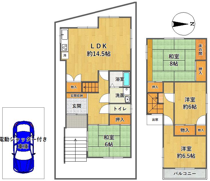 粟生間谷西１ 2700万円