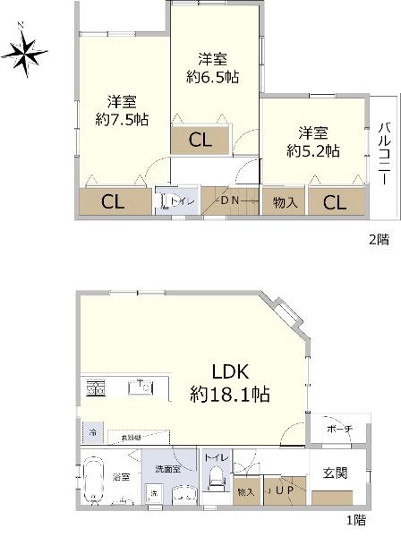 上野東２（豊中駅） 6130万円