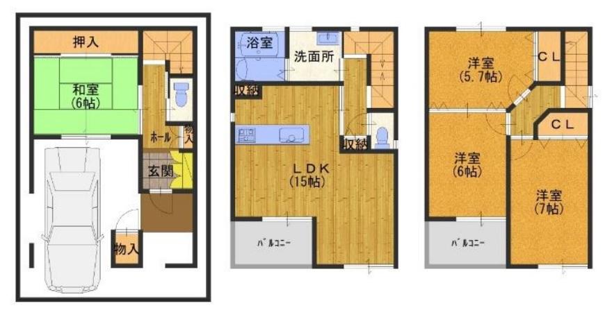 喜連５（喜連瓜破駅） 3180万円