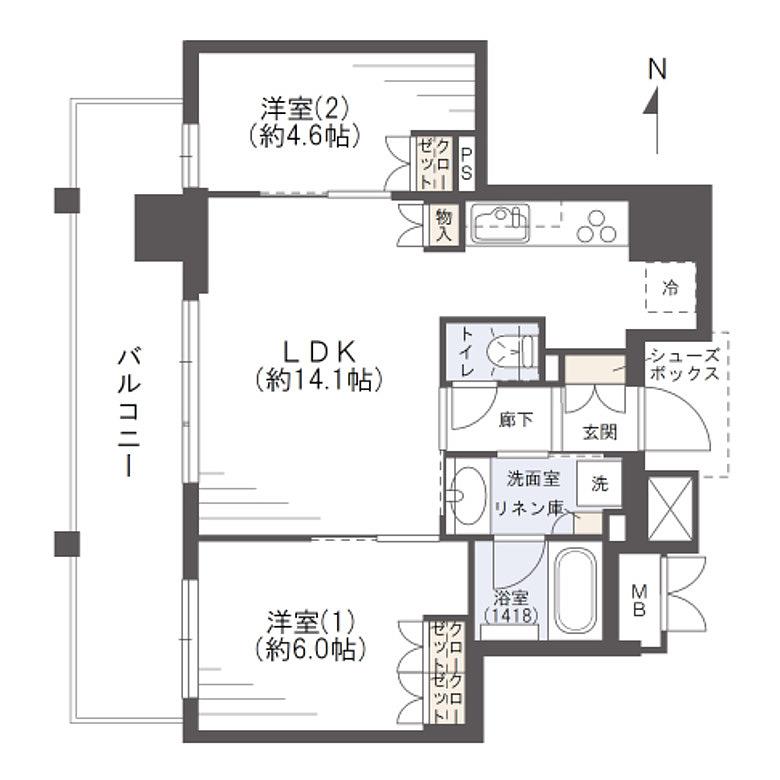 ブランズタワーウェリス心斎橋NORTH