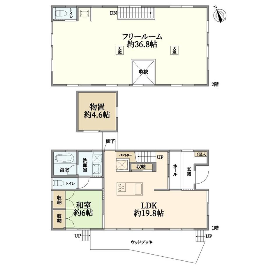 彩都あさぎ３（彩都西駅） 6880万円