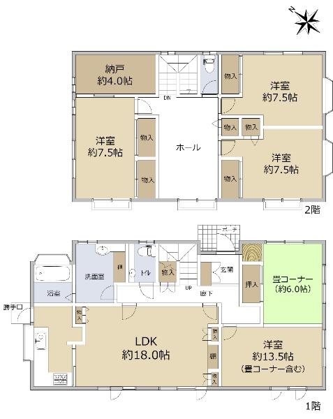 ときわ台１（ときわ台駅） 2580万円