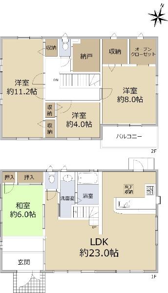 detached 兵庫県川辺郡猪名川町つつじが丘２