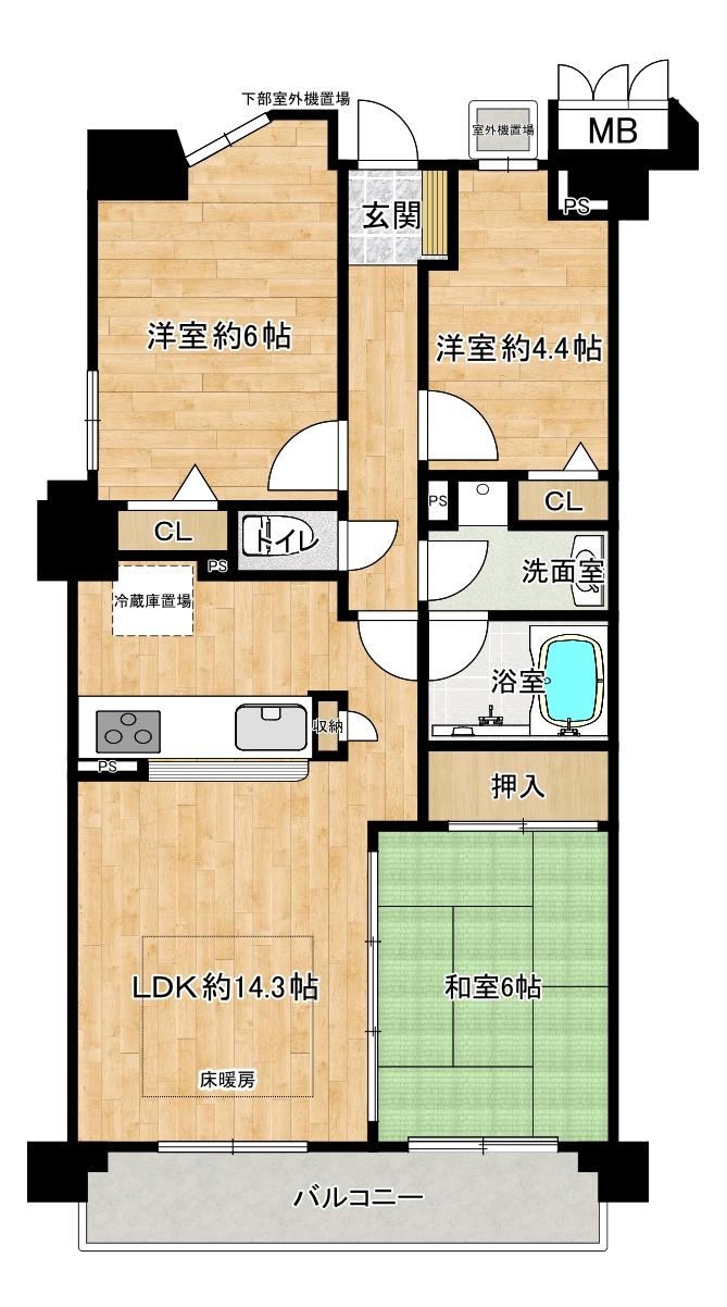 大拓メゾン千代崎みなと通