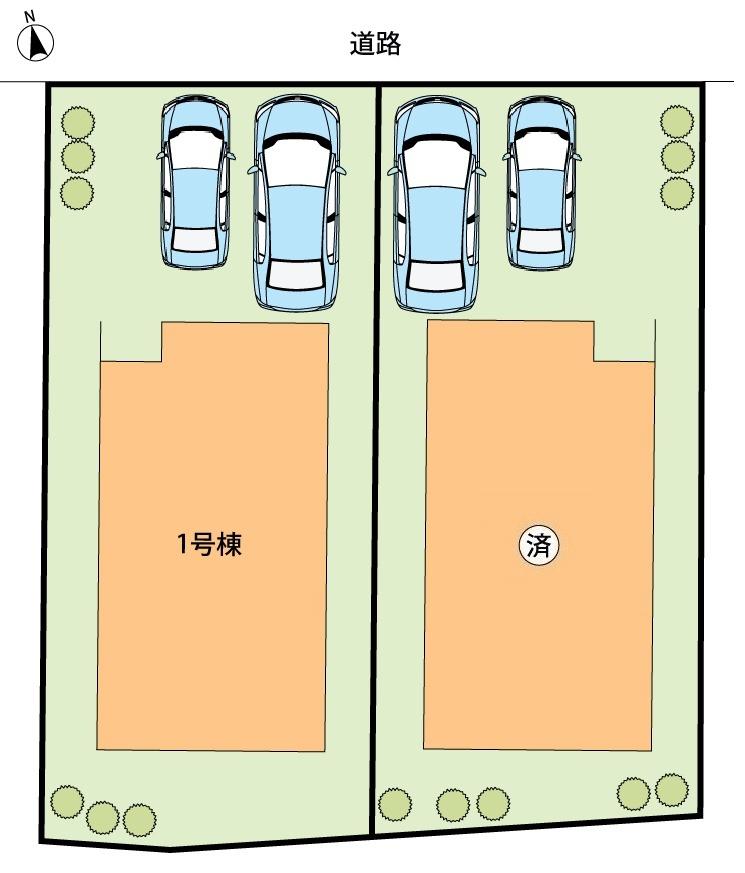 LIGNAGE　岸和田市小松里町　第２３－１期　全２邸