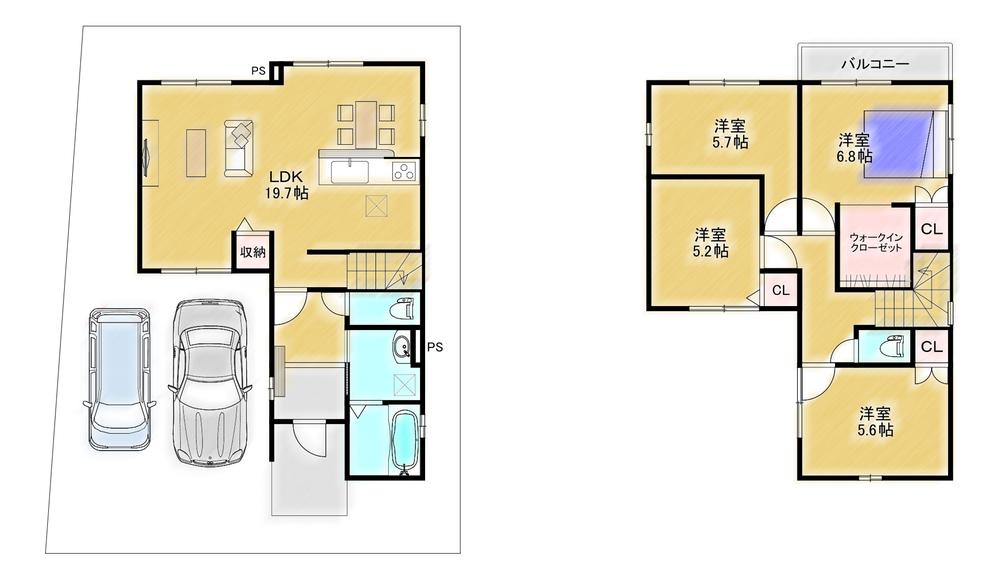 上野芝向ヶ丘町４（上野芝駅） 4698万円