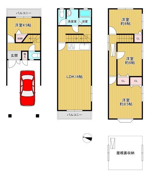 新喜多２（蒲生四丁目駅） 2780万円