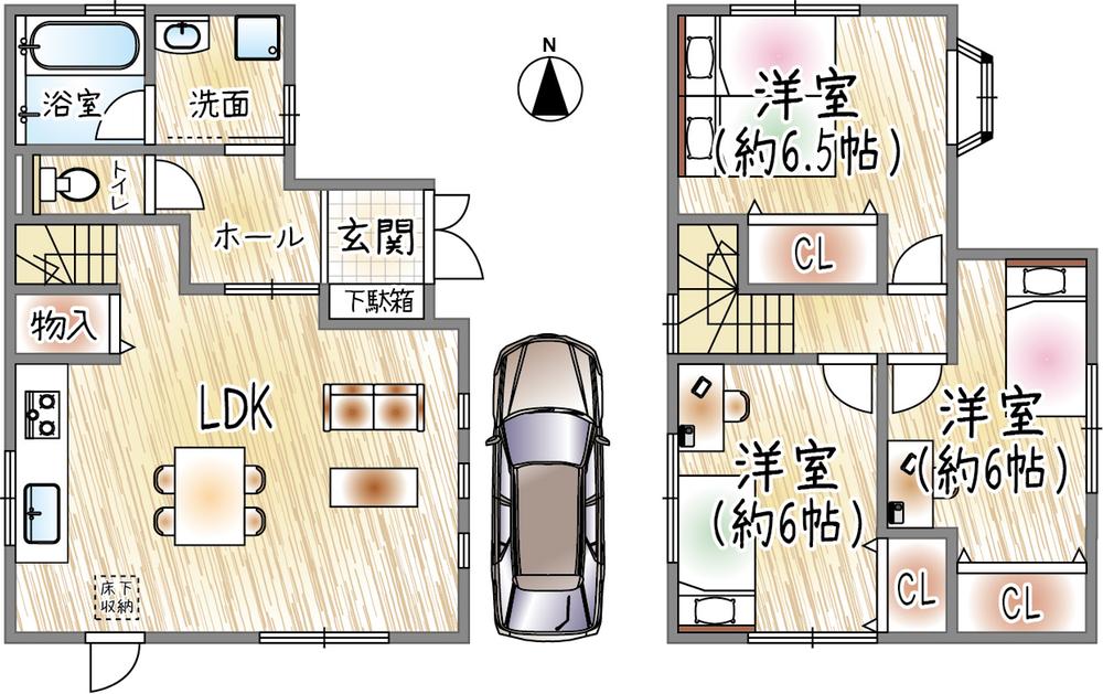 高安町北７（高安駅） 2590万円