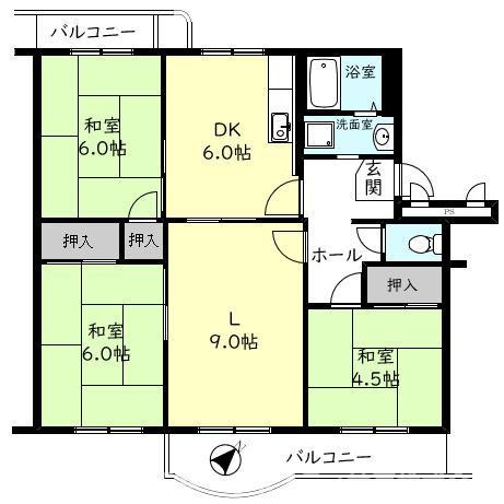 名谷19団地８３号棟