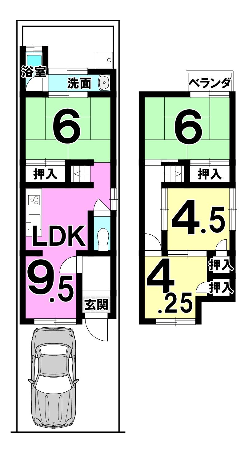 松室中溝町（松尾大社駅） 1480万円