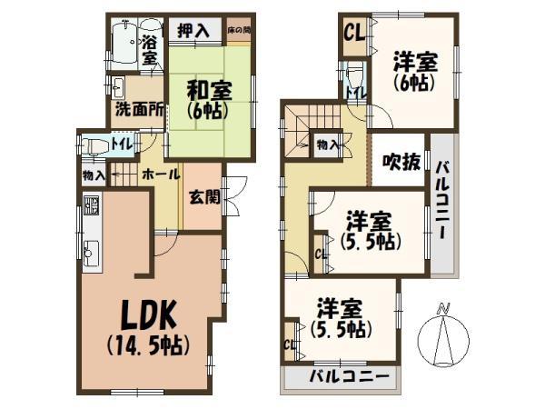 大字弁財天（箸尾駅） 1650万円