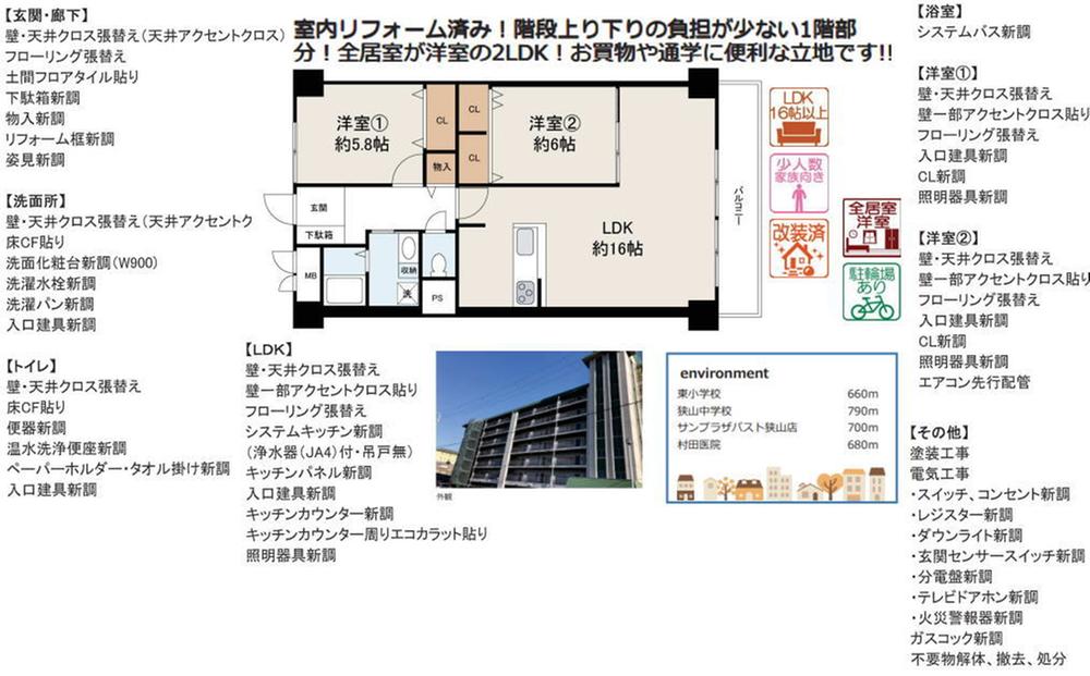 南海狭山コーポ２号棟