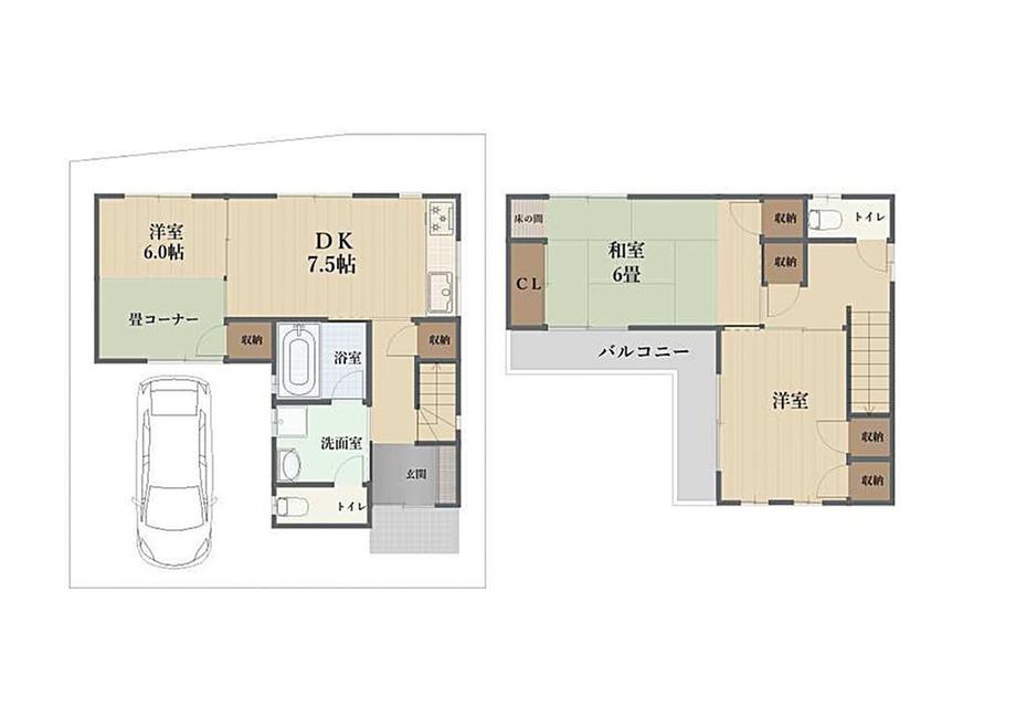 鳳西町１（鳳駅） 2880万円