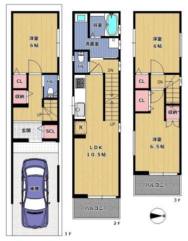 大蓮北３（弥刀駅） 2280万円