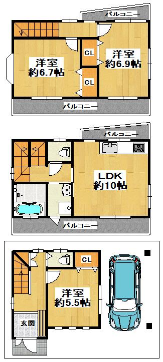 放出西３（放出駅） 2780万円