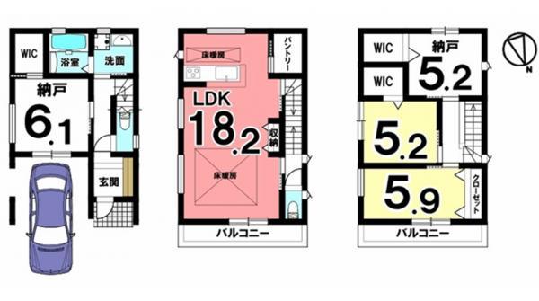 瑞光５（瑞光四丁目駅） 4398万円