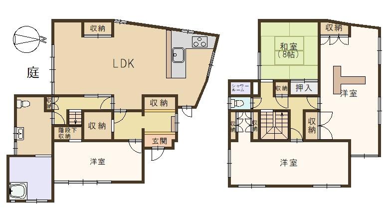 羽曳が丘３ 1490万円