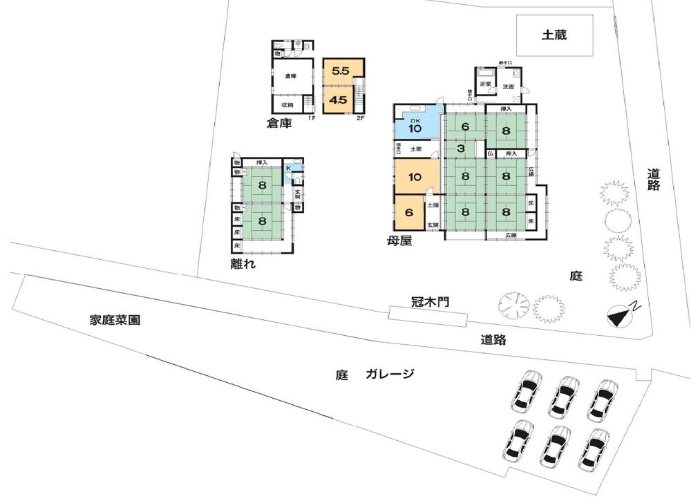 山政小山園　式部の昔　30g＊5 抹茶 葉室の昔 山政小山園 裏千家 - Sazen Tea