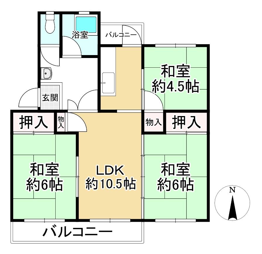 香里三井第二次住宅Ａ８棟