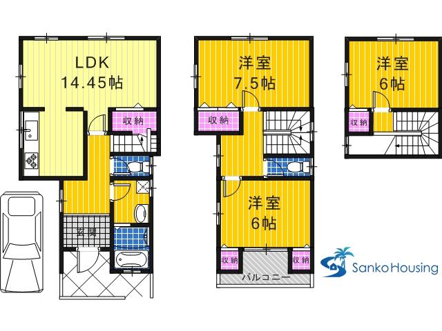 深井北町（上野芝駅） 1680万円