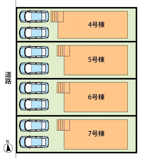 Cradle　garden　大東市北条　第５期　全７邸