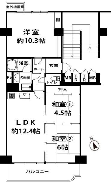 シーアイハイツ南千里Ｂ棟