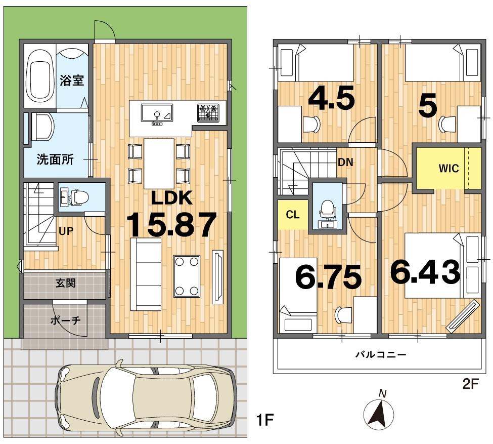 嵯峨野投渕町（有栖川駅） 3350万円～3398万円