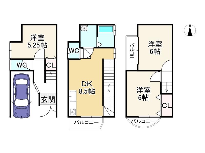 勧修寺平田町（小野駅） 1080万円