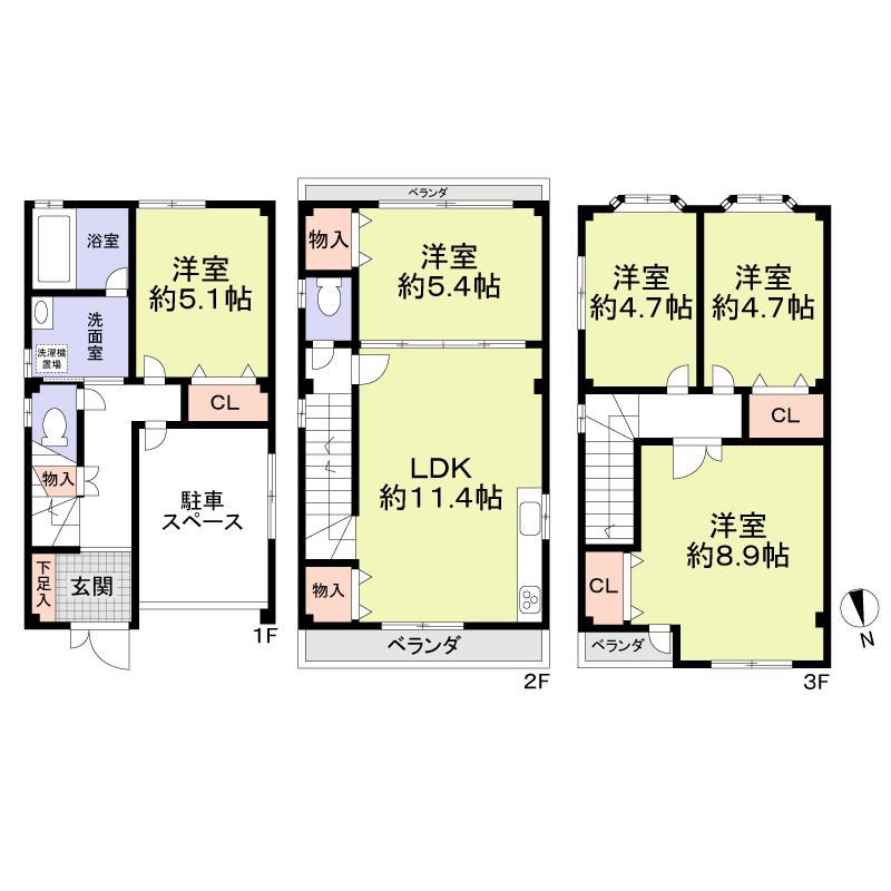 SUUMO】鷹合2（針中野駅） 2880万円 | 中古住宅・中古一戸建て