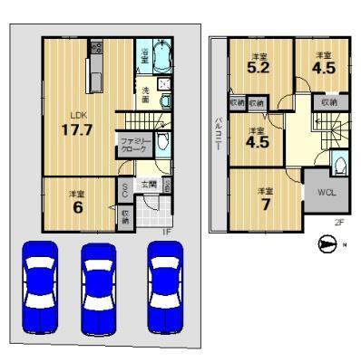 大枝北沓掛町２（桂駅） 5498万円