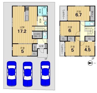 大枝北沓掛町２（桂駅） 5498万円