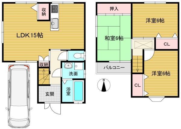 川島三重町（洛西口駅） 2990万円