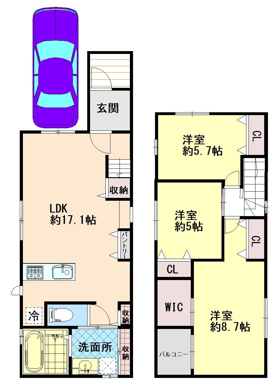 嵯峨野有栖川町（有栖川駅） 2880万円