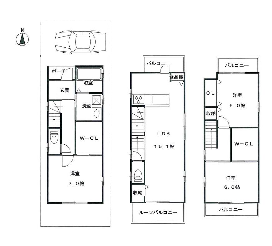 南武庫之荘３（武庫之荘駅） 2180万円