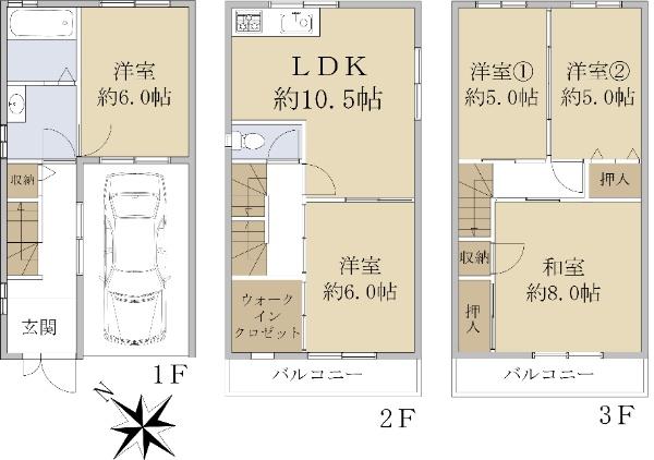 新喜多東１（鴫野駅） 2880万円