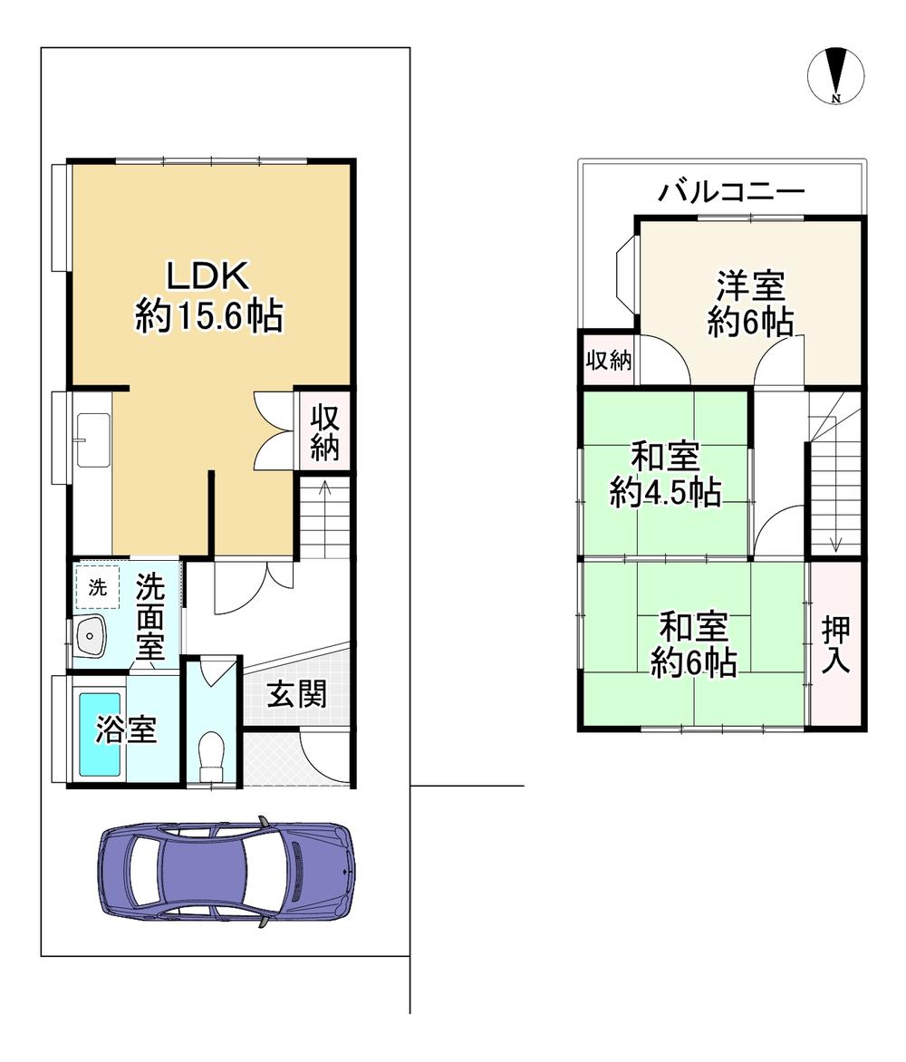 野村北町（藤阪駅） 1580万円