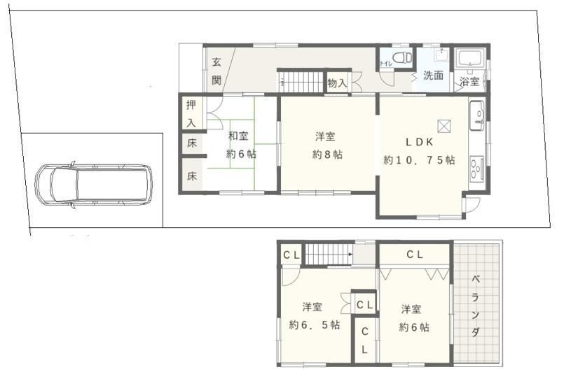 自由が丘本町３（志染駅） 1280万円