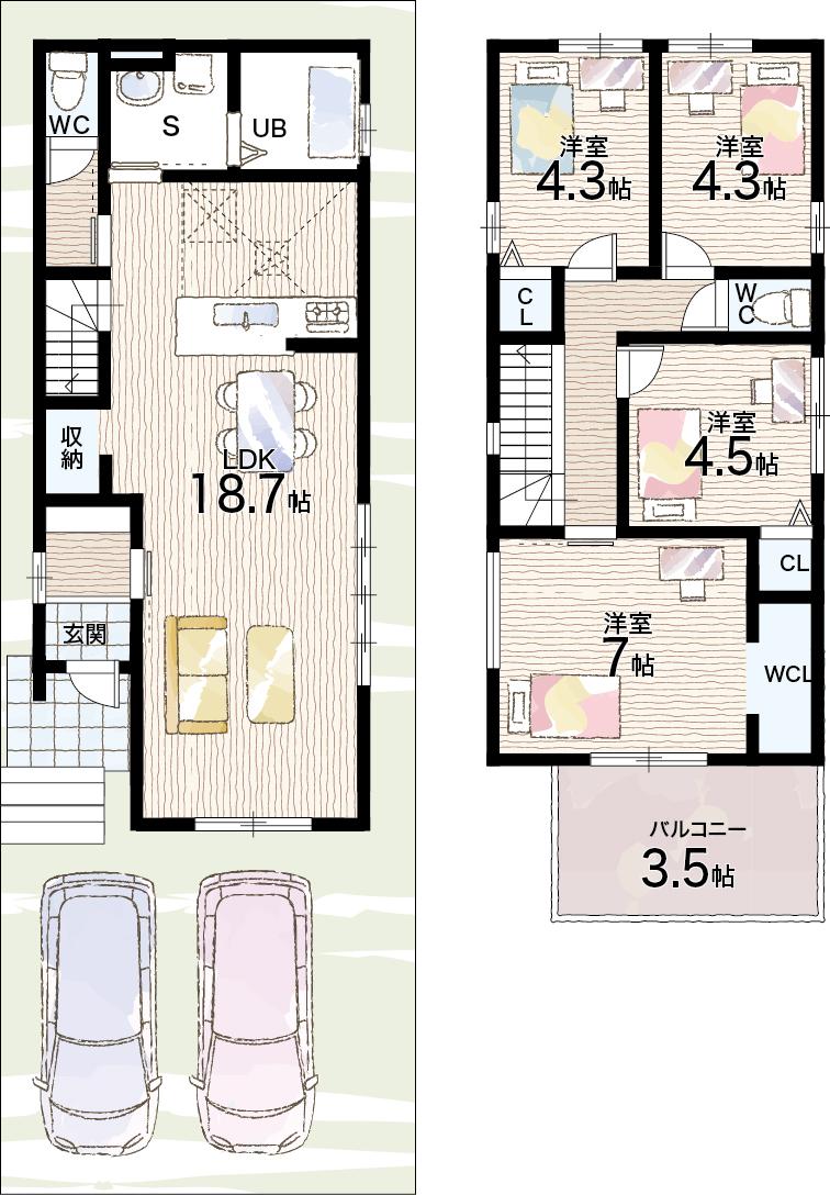 白川台７（名谷駅） 3098万円