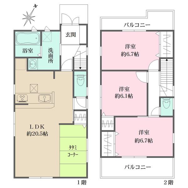 神の谷５（総合運動公園駅） 3780万円