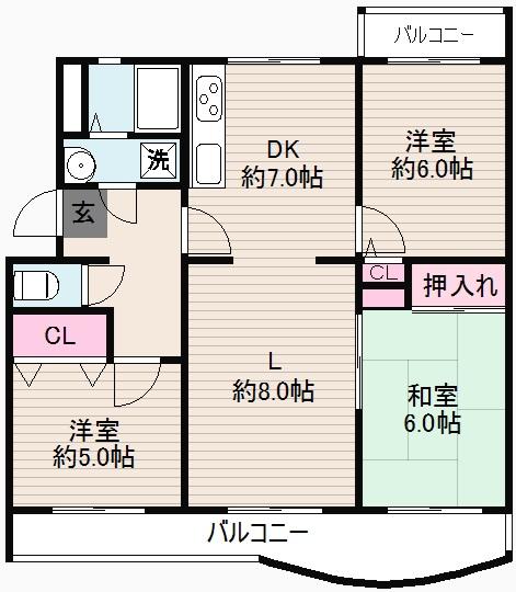 横尾2団地83号棟