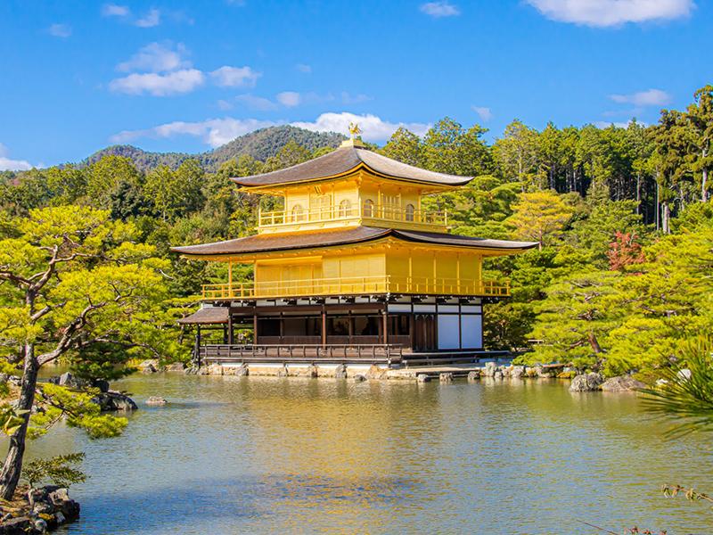 金閣寺 Walk in Kyoto, Japan - Kinkakuji 金閣寺 and Ginkakuji 銀閣寺