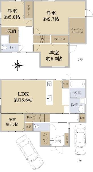 三松２（富雄駅） 4500万円