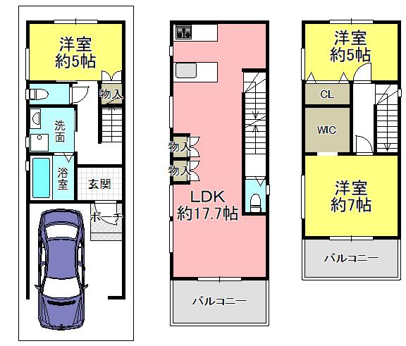 船堂町２（北花田駅） 3180万円