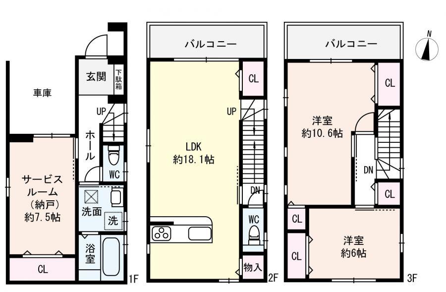 稲葉元町２（立花駅） 3480万円