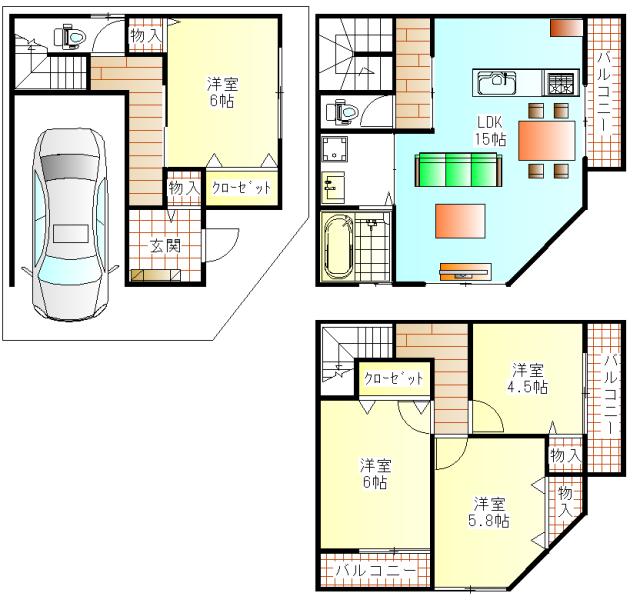 港区市岡3丁目　新築戸建