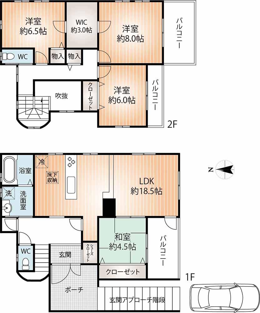 山本通４（県庁前駅） 5700万円