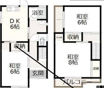 浜寺石津町西４（諏訪ノ森駅） 599万円